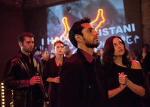 Riz Ahmed and Kate Hudson star in a scene from the movie "The Reluctant Fundamentalist." The Catholic News Service classification is A-III - adults. The Motion Picture Association of America rating is R - restricted. Under 17 requires accompanying parent or adult guardian. (CNS photo/IFC Films)