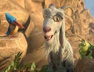 Animated characters Kiki, Scrubby and Carmello appear in the movie "The Wild Life." The Catholic News Service classification is A-I -- general patronage. The Motion Picture Association of America rating is PG -- parental guidance suggested. Some material may not be suitable for children. (CNS photo/Lionsgate)