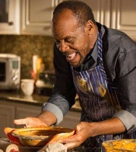 Danny Glover stars in a scene from the movie “Almost Christmas.” (CNS photo/Universal)