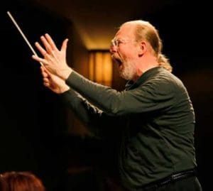 Brian Dearing, director of music at Grace Lutheran Church, Thiensville, right, is director of the Milwaukee Area Messiah Community Chorus and Orchestra. (Submitted photo courtesy Brian Dearing)