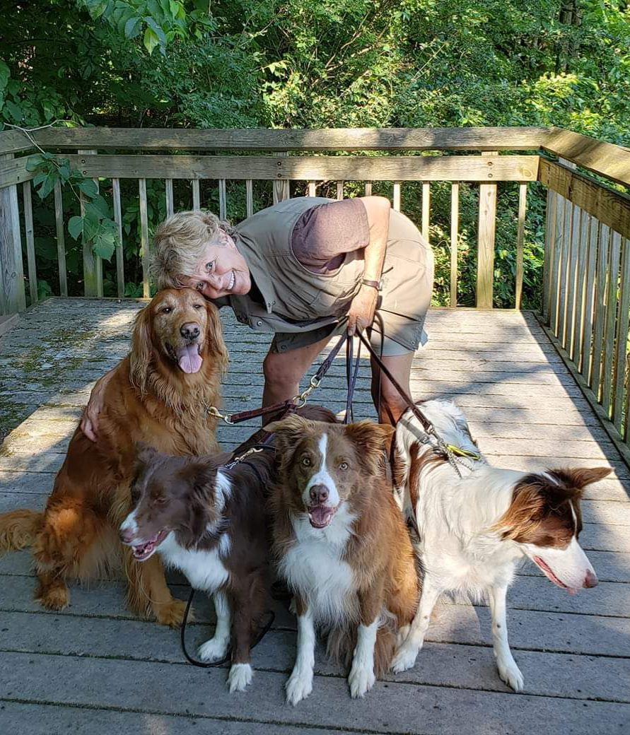 Mary McIntosh and friends