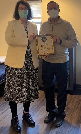 Order of Malta members Beth Hanan and Dan McCarthy