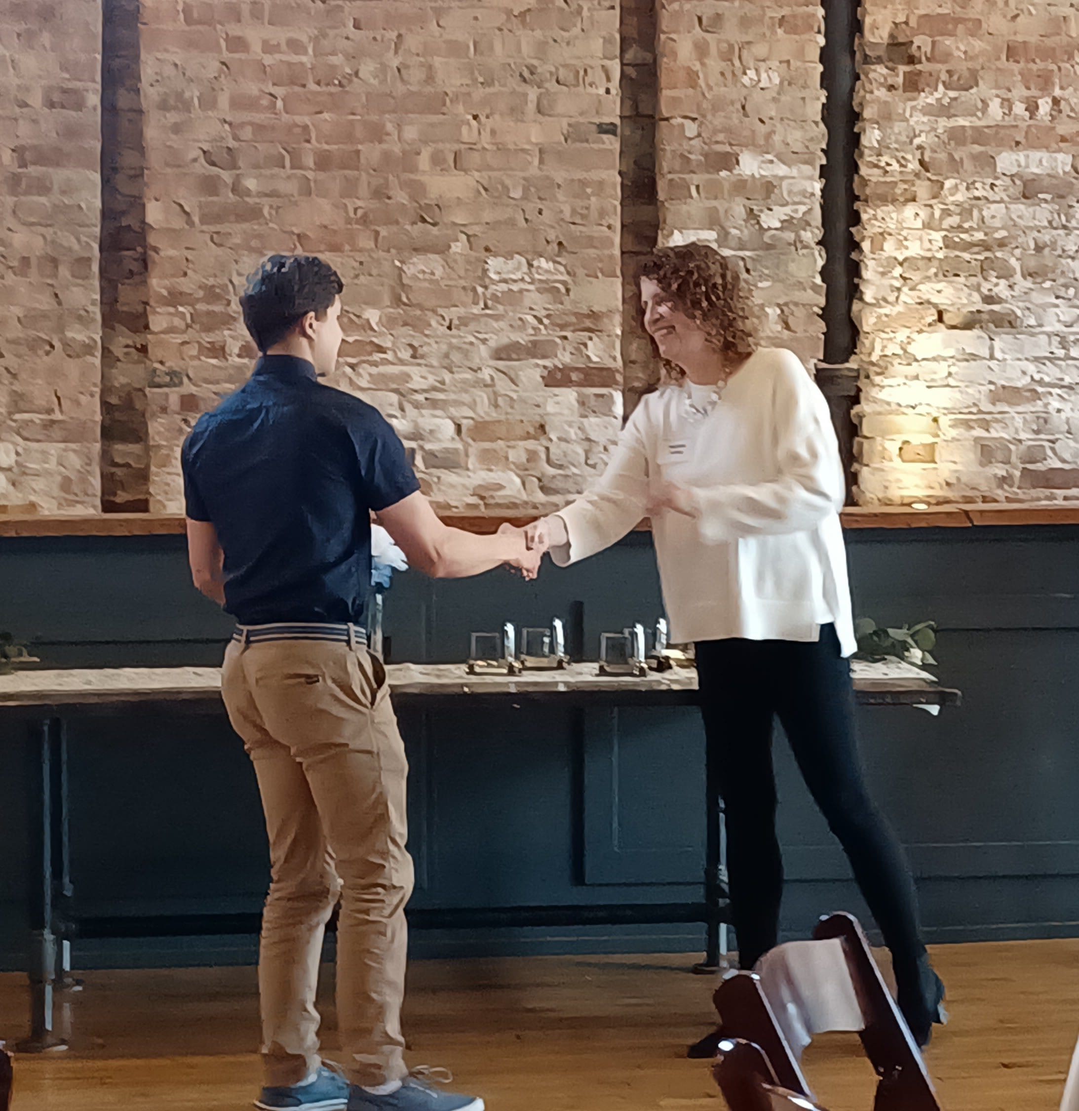 Mason Maile award from Susie Liston