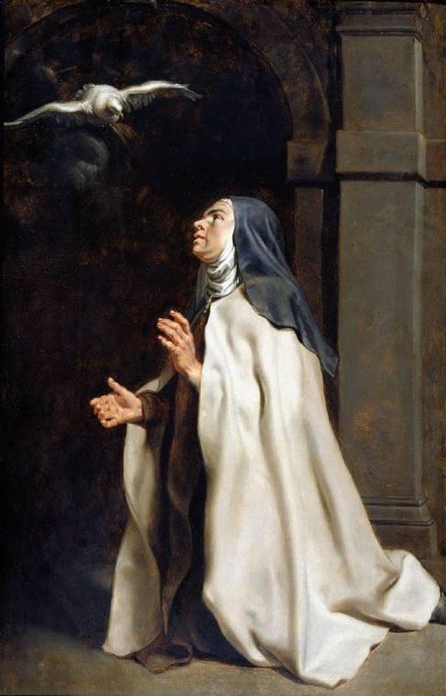 Teresa_Avila_Vision_of_the_Dove_Rubens