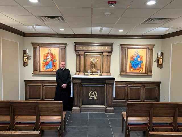 Chapel with Fr. Reesman