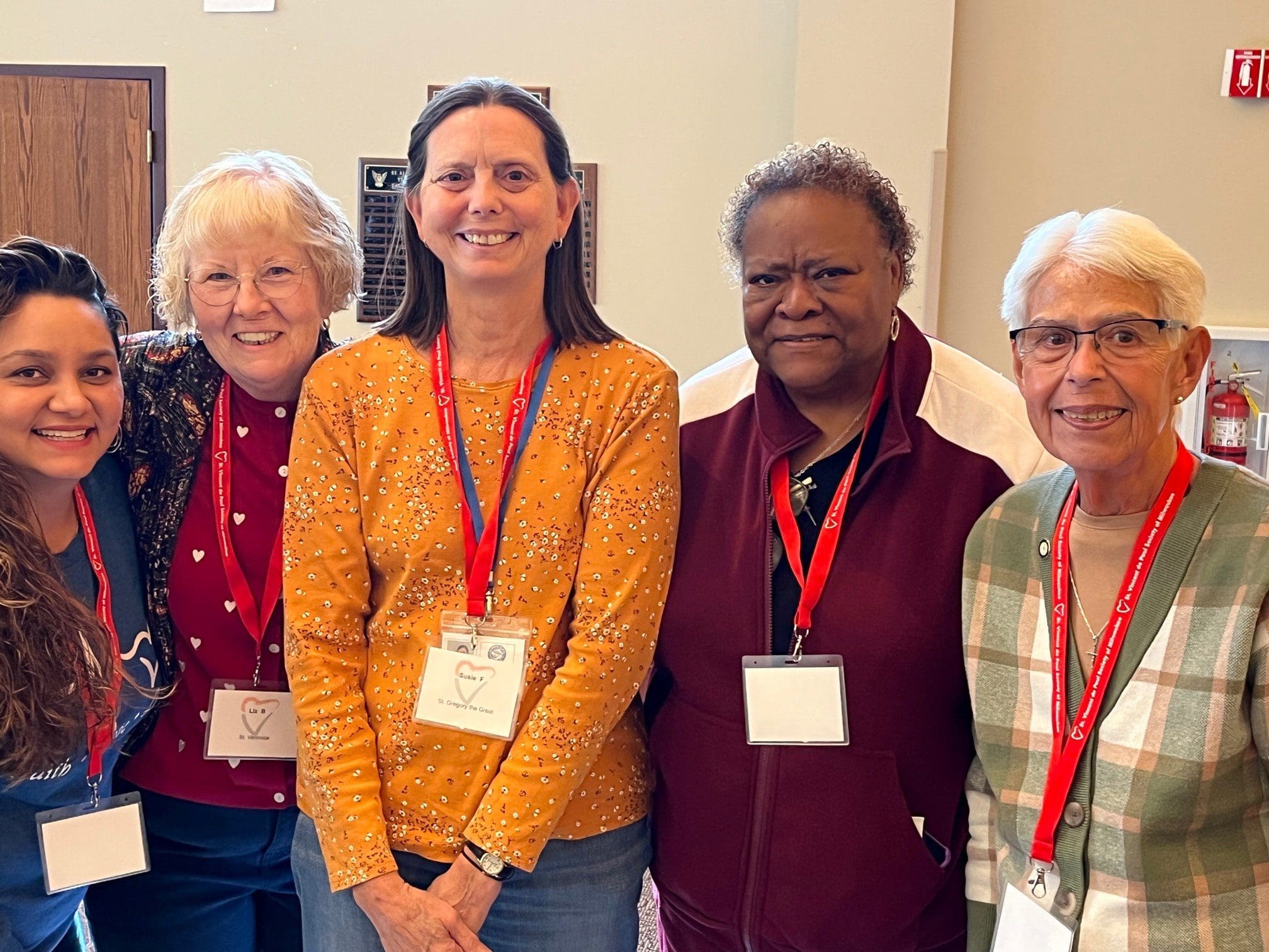 Board members close up