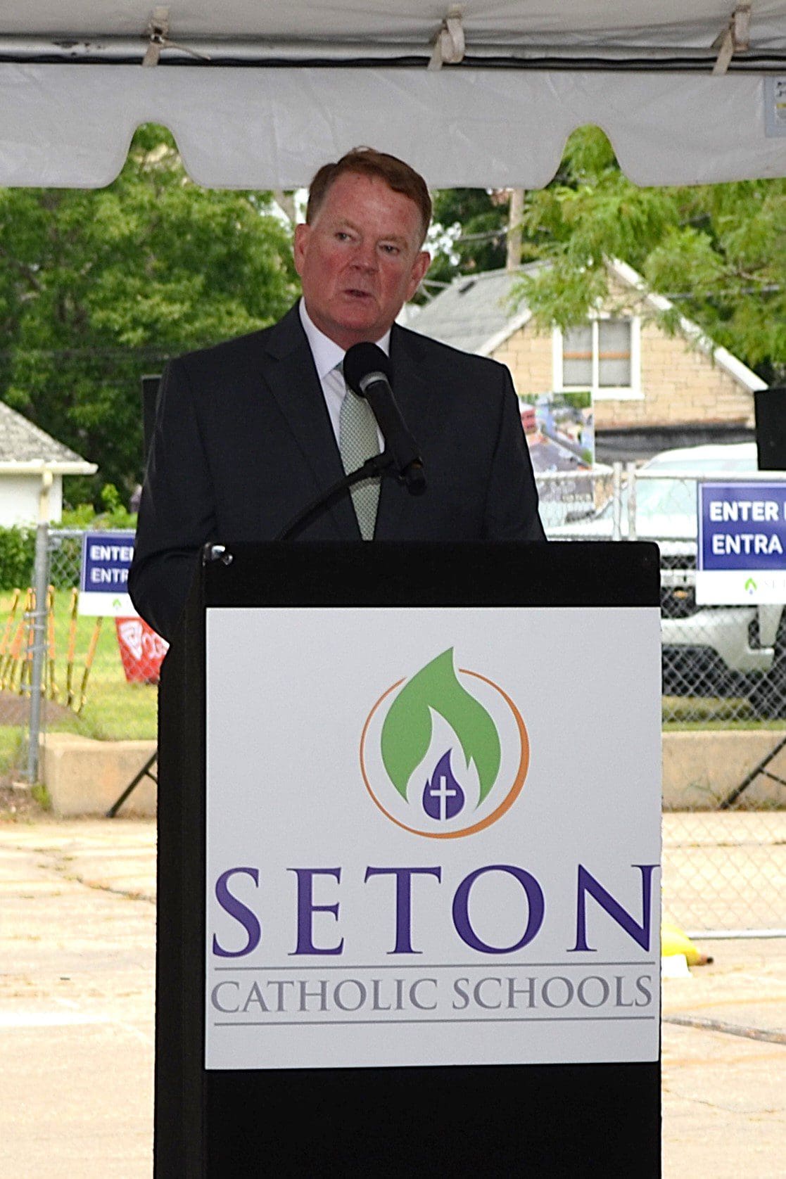 Seton Schools groundbreaking_006PeaceofPeace, StRafaeltheArchangel, Milwaukee