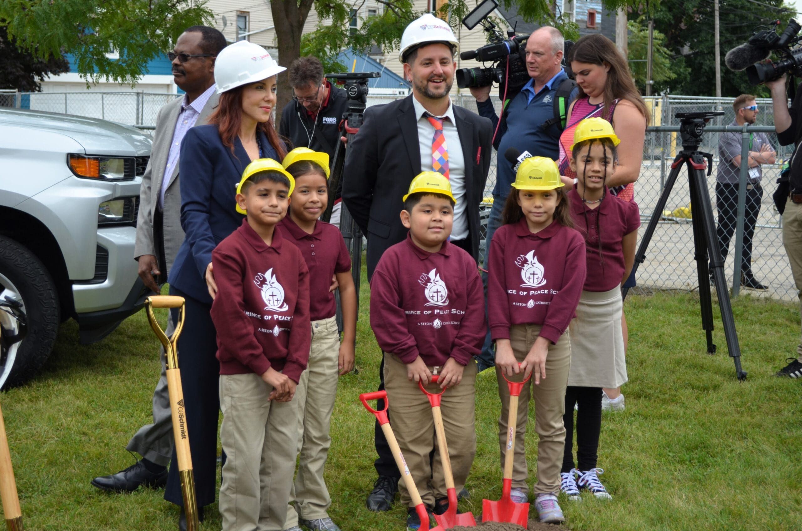 Seton Schools groundbreaking_021PeaceofPeace, StRafaeltheArchangel, Milwaukee