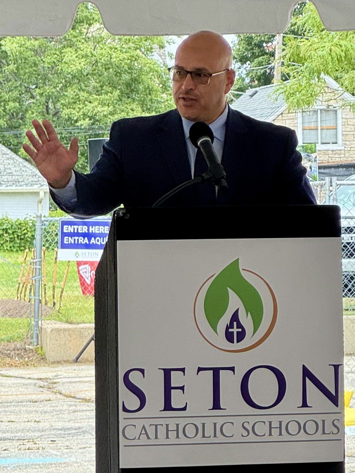 Seton Schools groundbreaking_022PeaceofPeace, StRafaeltheArchangel, Milwaukee