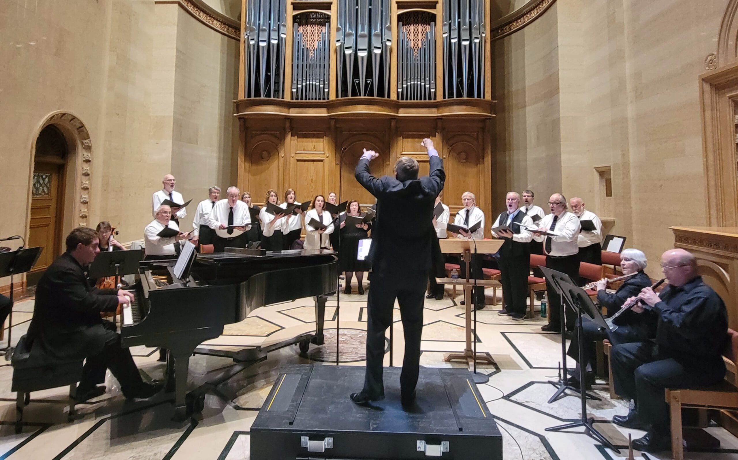 archdiocese choir, chrism mass, 2022